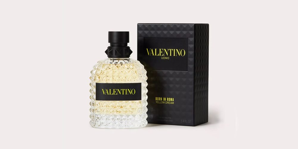 Men's Valentino Perfume Uomo Born In Roma Yellow dream